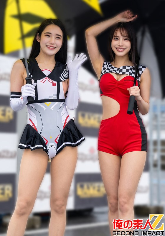 レースクイーン 仕事終わりハンティングNOW ARISA and MEI